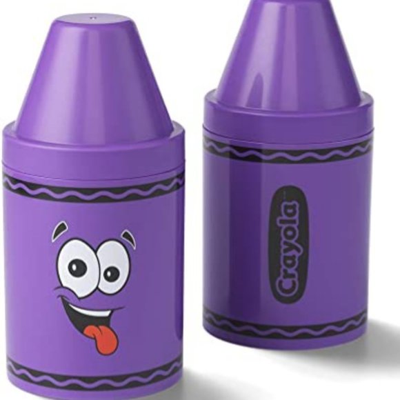 'CRAYOLA' CRAYON SHAPE STORAGE BINS & HANGING PEGS 12 PIECE SET - Picture 9 of 16